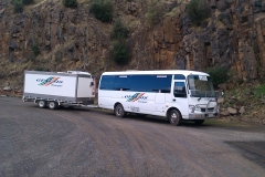 Higer plus trailer