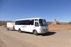 Our trailer can carry baggage, goods and bikes